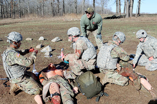 Bastogne medics complete trauma training